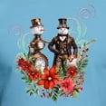 thumbnail image 3 of CafePress - A Steampunk Snowman T Shirt - Fitted T-Shirt, Vintage Fit Soft Cotton Tee, 3 of 4