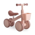 thumbnail image 1 of Bicicleta de equilibrio para niños pequeños mushie Mini de 4 ruedas, rosa empolvado, 1 of 9