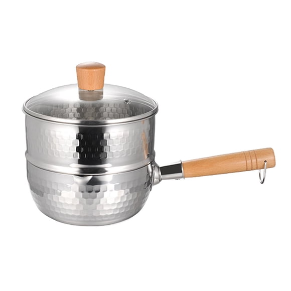 Cacerola, Lechera, Cafetera, Calentador de Leche, Olla para Derretir Salsas, Estufa 18 cm