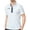 White, variant on Polo Shirts Dry Fit Printed Performance Casual Short Sleeve Golf Polos for Men White M