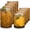 Amber, variant on Blue Hobnail Drinking Glasses Set of 8, 15 oz Vintage Highball Glassess & 12 oz Cocktail Glasses, Drinkware Kitchen Glasses for Cocktail, Iced Coffee, Beer, Ice Tea, Wine, Whiskey, Water