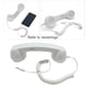 thumbnail image 3 of Altavoz para teléfono móvil con auricular de 3,5 mm, cómodo y elegante, para llamadas telefónicas. blanco, 3 of 9