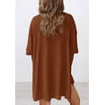thumbnail image 2 of Conjunto de salón Outfit PRETTYGARDEN 2025 Summer Brown XL para mujer, 2 of 6