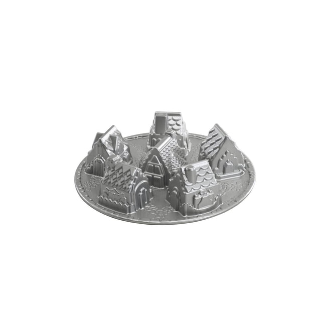 Bandeja para hornear Nordic Ware Cozy Village Gingerbread House, 1,4 L