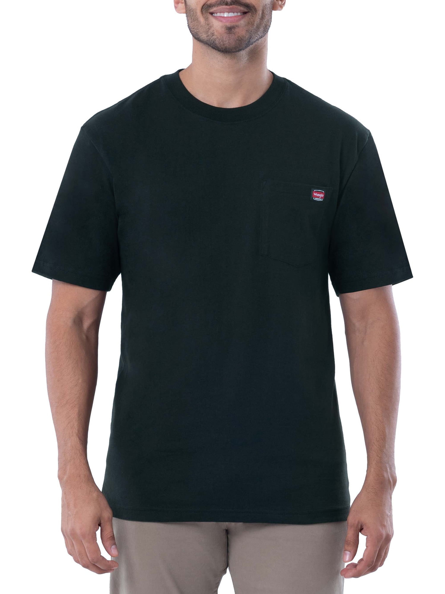 Wrangler Workwear Men's Short Sleeve Pocket T-Shirt 