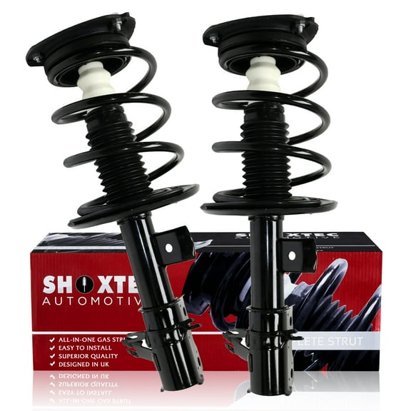Shoxtec Front Complete Struts Coil Spring Assembly for 2007-2012 Nissan Altima