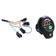 thumbnail image 1 of Ebike Throttle Bicycle Digital Display Easy to Install Good Compatibility Mileage Speed Measurement Voltage Display B, 1 of 5