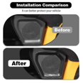 thumbnail image 5 of Tail Box Speaker Cover for 2021-2024 Rear Trunk Speaker Audio Trim Interior Accessories Carbon Fiber, 5 of 5