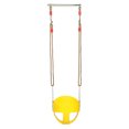 thumbnail image 2 of Bucket Swing for Toddler Seat High Back Full Bucket Toddler Swing Seat with Swing Chains Heavy Duty Rope Playground Outdoors Garden Play Fun Kids - Swing Set, 2 of 5