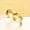 Gold, variant on 316L Stainless Steel Band Rings Men's/Women's 6mm Blue/Gold/Black Ring Size 4-15