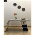 thumbnail image 5 of NauticalMart Aviator Airplane Wing Desk Aluminium Table Aviator Home Office Living Room Furniture (68 Inches), 5 of 5