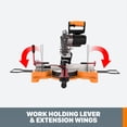 thumbnail image 3 of Worx WX845L.9 20V Power Share 7.25" Cordless Sliding Compound Miter Saw (Tool Only), 3 of 7
