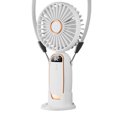 thumbnail image 1 of Xihbxyly Saldo de la cuenta en mi cuenta Ventilador pequeño mano, miniventilador portátil con carga USB, gran potencia eólica, pantalla digital, multifunción, para colgar en el cuello, 1 of 1