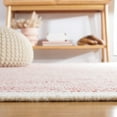 thumbnail image 4 of SAFAVIEH Natura Mellony Solid Area Rug, Red/Ivory, 8' x 10', 4 of 8