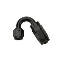 Reusable Hose End Black 150 Deg Elbow -6