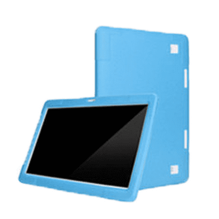 GJX 10.1 Inch android Tablet Case Shock Resistant 10.1 Inch Tablet Case Suitable for Most 10.1In Tablets 10 Inch Tablet Case Light Blue
