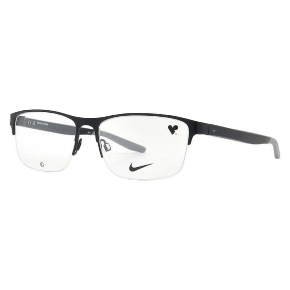 Nike Demo Rectangular Men's Eyeglasses NIKE 8153 001 55