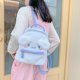 thumbnail image 5 of Mochila de peluche con forma de corazón para niña, con orejas grandes y pelo de perro, 5 of 6