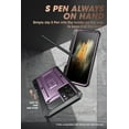 thumbnail image 4 of SUPCASE Unicorn Beetle Pro Series Case for Samsung Galaxy S21 Ultra 5G (2021 Release), Full-Body Dual Layer Rugged Holster & Kickstand Case with S Pen Slot (Violte), 4 of 9