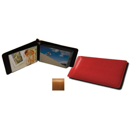 Raika RM 136 TAN 4 x 6 Single Page Mini Photo Album - Tan