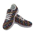 thumbnail image 2 of Psesaysky Music Notes Running Shoes for Students Women Outdoor Comfortable Hiking Shoes Fashionable Print Sneakers, 2 of 7