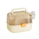 thumbnail image 2 of Jaula para hámster con botella de agua, multiusos, transpirable, para hámster, estuche de transporte para erizos, animales pequeños, ratones y jerbos. Beige, 2 of 9