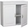 Dorel Stackable 2-Door Storage Cabinet, White
