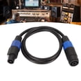 thumbnail image 1 of Cable De Altavoz Profesional, Cable De Latón De 3,3 Pies Con Bloqueo De Rápido, Cable Amplificador De Etapa Para Conexión, 1 of 7