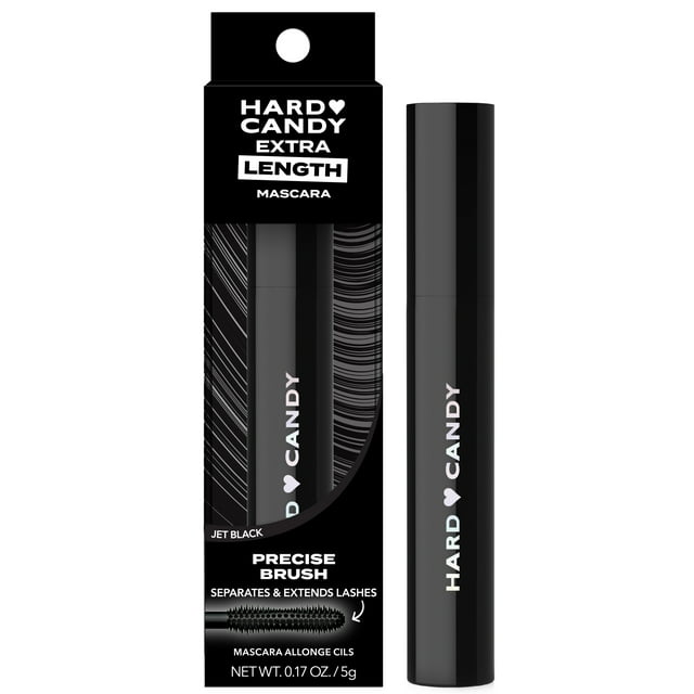 Hard Candy Dare to Extend Ultimate Mascara, Noir de jais, 0,28 oz