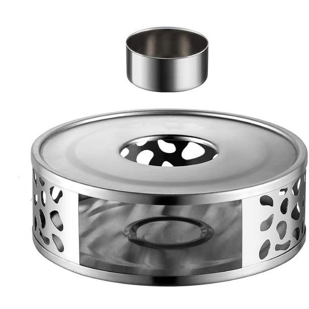 teapot tea warmer Coffee warmer made of stainless steel with tealight