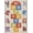 Multi White, Multi Red, Blue Multi / Lundy, variant on BoutiqueRugs Mave Road Rug for Kids, Toddler Room, Nursery, Playroom, Classroom - Machine Washable - Cream, Red, Blue, Gray - 2'7" x 7'3" Runner
