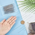 thumbnail image 4 of About 200pcs Stainless Steel Head Pins Metal Eye Pins Findings 70mm Straight Flat Head Pins Earring Pins for Earring Bracelet Jewelry Making DIY, 4 of 9