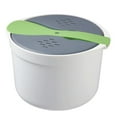 thumbnail image 2 of YAOMOBB Rice Maker Portable Rice Steaming Pot Food Contact Grade Microwave Cooker for Office, 2 of 6