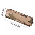 thumbnail image 2 of Jubipavy Camouflage Study Supplies Pouch Pencil Case Trendy Mini Bag High-Beauty Style Stationery Organiser, 2 of 6
