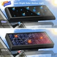 thumbnail image 4 of Solar Lights Outdoor - 210 LED 2500LM Waterproof Motion Sensor Security Lights with Wireless Remote Flood Lights for Patio Garage Yard Entryways, 4 Packs, 4 of 9