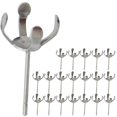thumbnail image 1 of 20pcs Ear Stud Posts Claw DIY Earring Accessories Pearl Jewelry Making Supplies for Women, 1 of 3