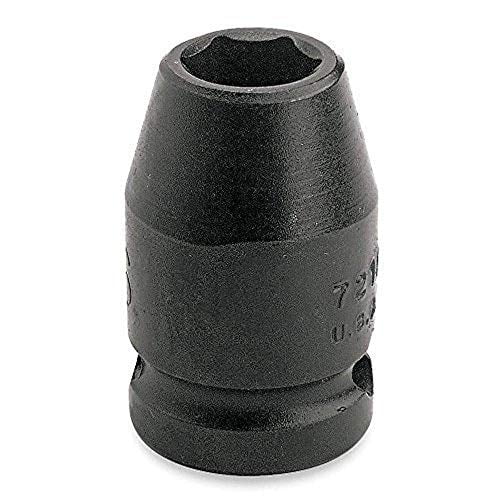 Deep Well Black 1/2" Drive Stanley Proto Impact Socket J7327M 6-Point 27mm 