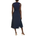 thumbnail image 2 of Kay Unger womens  Petra Tea-Length Dress, 10, Blue, 2 of 3