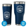 thumbnail image 4 of Camco Life is Better at The Campsite Camper/RV Painted Tumbler | Kitchen Grade Stainless Steel, Navy, 20 oz (53323), 4 of 7