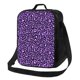 thumbnail image 1 of Fotbe Purple Leopard Lonchera Bolsa de Almuerzo para Hombres y Mujeres, Lonchera de Gran Capacidad, Bolsa de Almuerzo Reutilizable, Bolsa Térmica Aislante, 1 of 7
