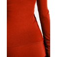 thumbnail image 4 of J. METHOD Women's Snap Button Cardigan Long Sleeve Knit Ribbed Sweater NEWJ181 Copper M, 4 of 5