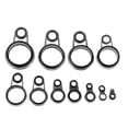 thumbnail image 4 of koolsoo 45pcs Stainless Steel & Ceramic Telescopic Fishing Rod Guides Line s DIY, 4 of 9