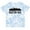 Tie Dye Blue, variant on Inktastic Boston Massachusetts Skyline City Silhouette Boys or Girls Toddler T-Shirt