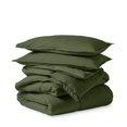 thumbnail image 1 of Down Alternative Comforter Set - 3-Pieces - All Seasons - Oversized King, Cypress, 1 of 8