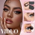 thumbnail image 6 of Lash Clusters Kit 40D+60D+80D+100D Volume Lashes Extensions Kit 10-16mm Wispy Individuals Fake Eyelash, 308Pcs All-in-1 Pack with Bond and Seal|Tweezers |Removers |Eyelash & Eyebrow Brush, 6 of 10
