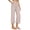 A-Beige#70, variant on ZVAVZ Striped Capri Trousers for Women High Waistband Capri Pants Cotton Linen Wide Leg Lounge Cropped Pants Fashion Beach Vacation Capris A-Light Blue M