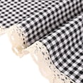 thumbnail image 4 of Microwave Oven Top Cover Dustproof Linen Machine Protector Decorative Kitchen Appliance Cover with Side Storage Pockets 13x39inches, 4 of 6