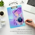 thumbnail image 4 of FMSHPON Zodiac Aries Clipboard Hardboard Wood Nursing Clip Board and Pull for Standard A4 Letter 13x9 inches, 4 of 7