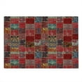 thumbnail image 2 of Oriental Cutting Board, Grunge Warm Toned Arabesque Pattern with Ornaments, Decorative Tempered Glass Cutting and Serving Board, in 3 Sizes, by Ambesonne, 2 of 5