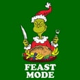 thumbnail image 2 of Men's Dr. Seuss Christmas The Grinch Feast Mode  Sweatshirt, 2 of 4
